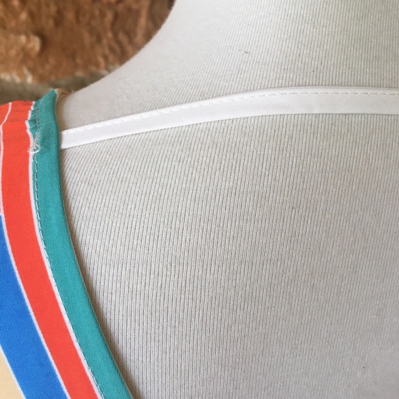 New! Anthropologie Geometric Caftan Maxi Dress - Picture 7 of 7